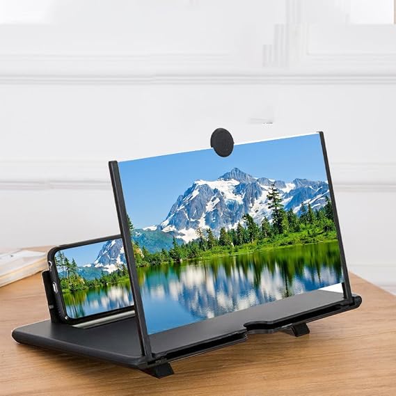 Loupe Vidéo 3D 16 Pouces – Ultra HD– Amplificateur d'écran Smartphone