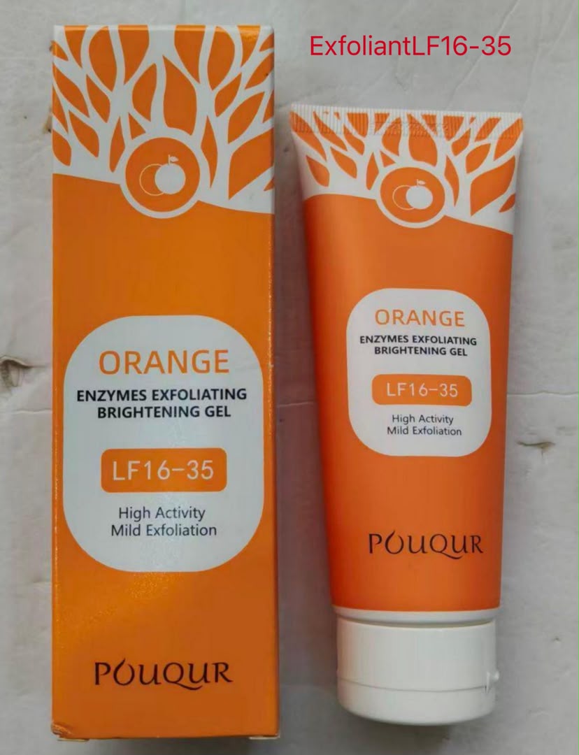 GEL EXFOLIANT ÉCLAIRCISSANT D’ORANGE