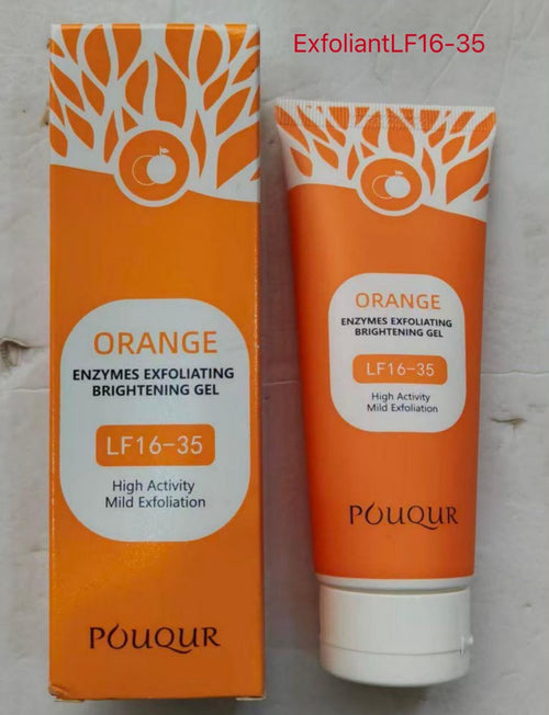 GEL EXFOLIANT ÉCLAIRCISSANT D’ORANGE