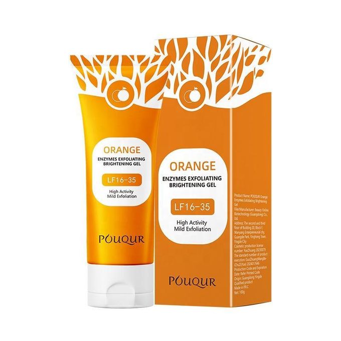 GEL EXFOLIANT ÉCLAIRCISSANT D’ORANGE