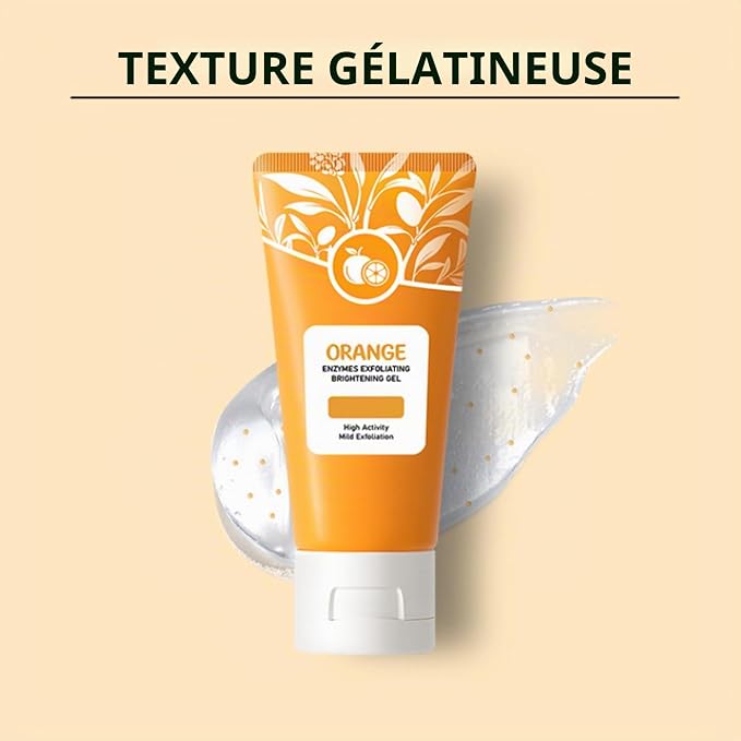 GEL EXFOLIANT ÉCLAIRCISSANT D’ORANGE