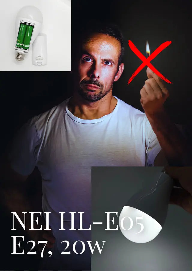 💡 Lampe Automatique  LED  Secours NEI HL-E05